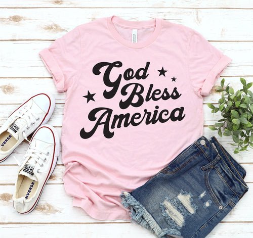 God Bless America T-shirt - Amoura